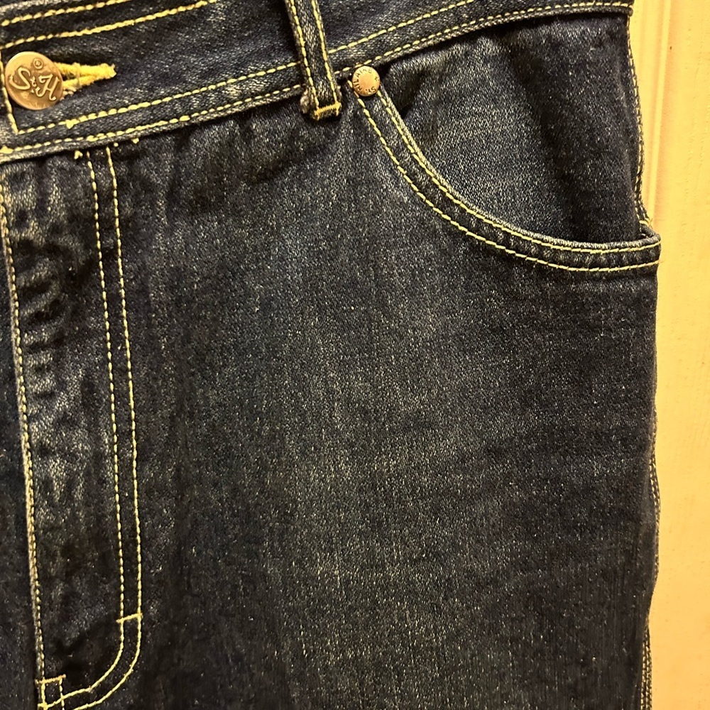 Saint Hilaire Jeans Sz 34/35 - Picture 10 of 12